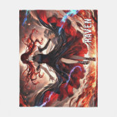 Anime Command the Flames, Omarm het aangepaste Sto Fleece Deken (Voorkant)