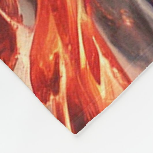 Anime Command the Flames, Omarm het aangepaste Sto Fleece Deken (Hoek)