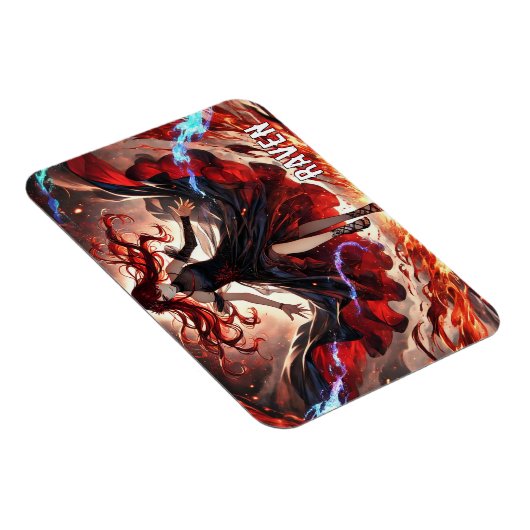 Anime Command the Flames, Omarm het aangepaste Sto Magneet (Rechterzijde)