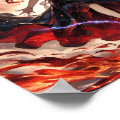 Anime Command the Flames, Omarm het aangepaste Sto Poster (Hoek)