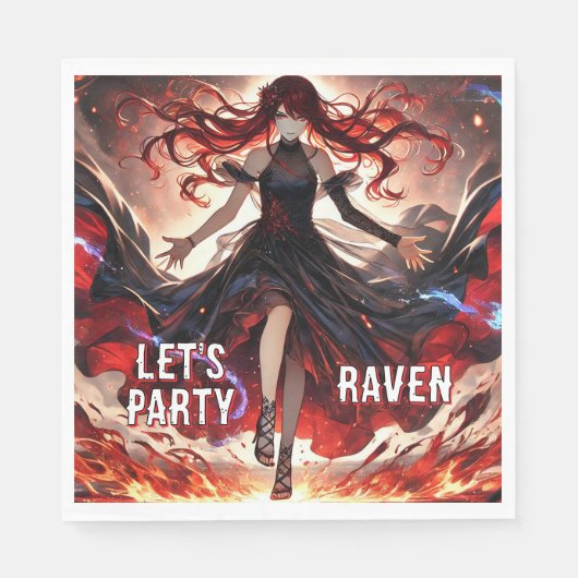 Anime Command the Flames, Omarm het aangepaste Sto Servet (Voorkant)