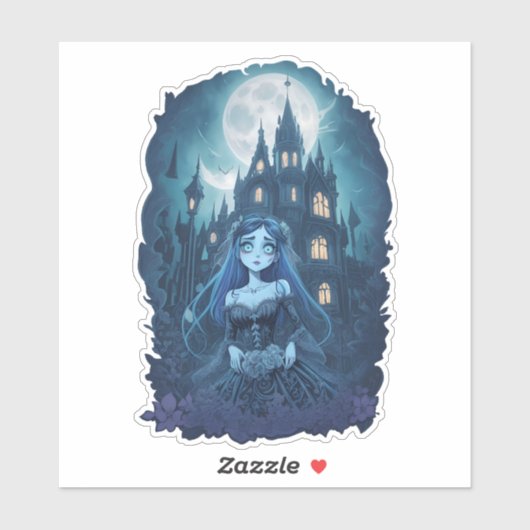 Anime Corpse Bride Sticker (Vel)