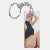 Anime Cosplay Photo Sleutelhanger (Voorkant Links)
