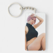 Anime Cosplay Photo Sleutelhanger (Voorkant)