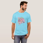 Anime Cotton Snoep Kitsune T-shirt (Voorkant volledig)