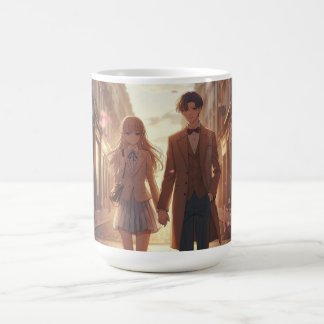  Anime Couple Valentine's Day Mug Koffiemok