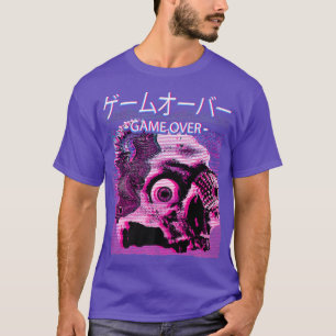 Anime Crazy Harajuku Otaku Skeleton Alt T-shirt