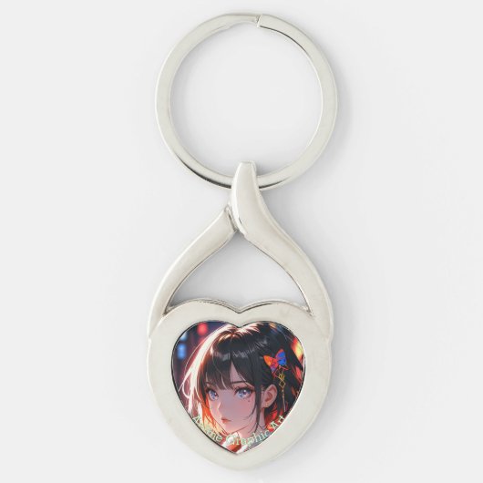 anime cute girl design sleutelhanger (Voorkant)