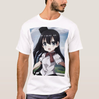 Anime Cute Girl Tshirt