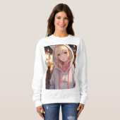 Anime Cutie in Wonderland T-shirt (Voorkant volledig)