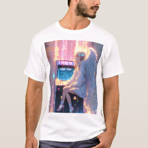 Anime Cyber Punk Thema Grafische T-shirt