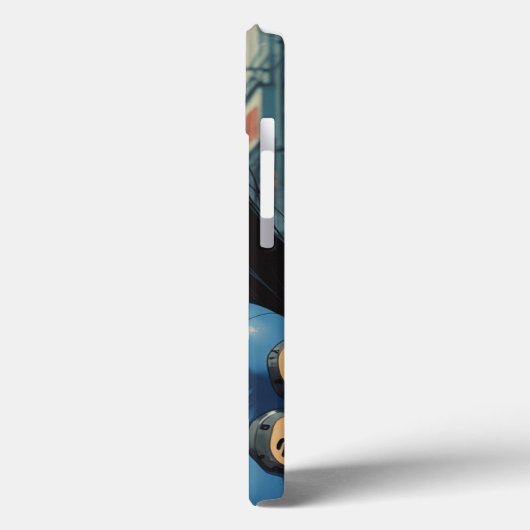 Anime Cyberpunk Meisje iPhone Case (Achterkant / Links)