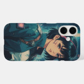 Anime Cyperpunk Girl Case-Mate iPhone Case (Achterkant (horizontaal))
