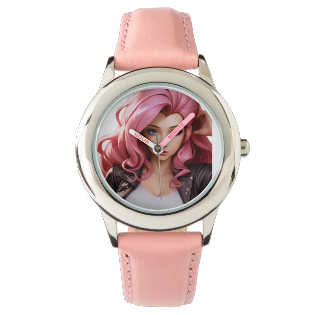Anime Dameshorloge Horloge (Voorkant)