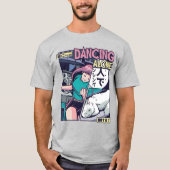 Anime Dancing Vaporwave T-shirt (Voorkant)