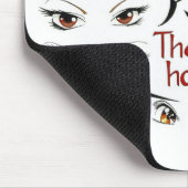 Anime: De ogen hebben het Muismat (Hoek)