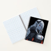 Anime Demon Girl Notitieboek (Binnen)