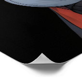 Anime Demon Girl Poster (Hoek)
