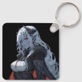Anime Demon Girl Sleutelhanger (Achterkant)