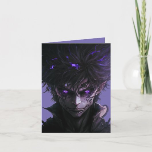 Anime Demon Kaart (Voorkant)