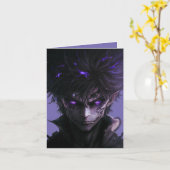 Anime Demon Kaart (Gele Bloem)