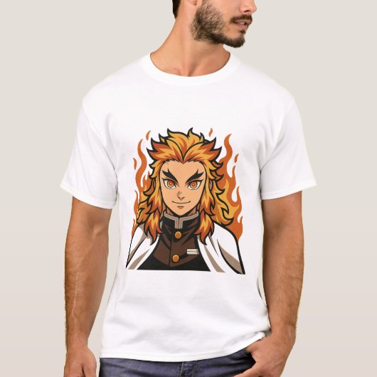 Anime Demon Slayer T-shirt (Voorkant)