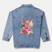 Anime Denim Jacket (Achterkant)