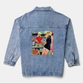  Anime Denim Jacket (Achterkant)