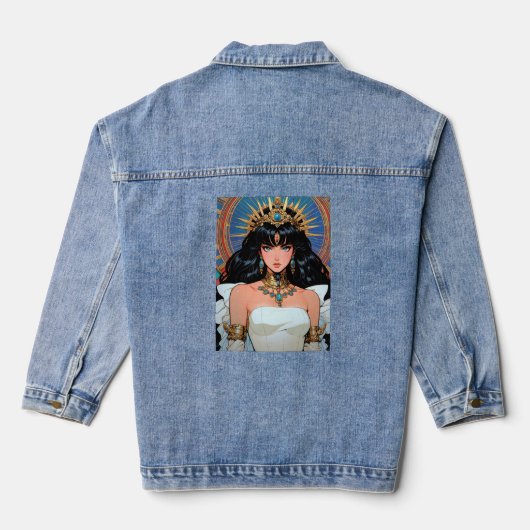 Anime Denim Jacket (Achterkant)