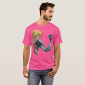Anime Design Metaal T-shirt (Voorkant volledig)