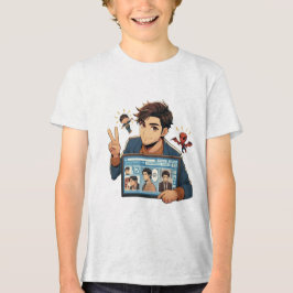 aNIME-DESIGN Tri-Blend Shirt
