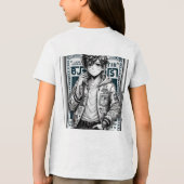 aNIME-DESIGN Tri-Blend Shirt (Achterkant)