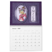 Anime Dier 2027 Affirmaties Kalender (Jan 2027)