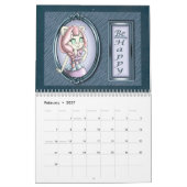 Anime Dier 2027 Affirmaties Kalender (Feb 2027)