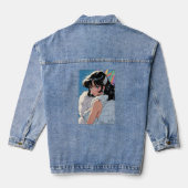 Anime diva denim jacket (Achterkant)