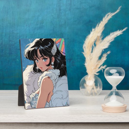 Anime diva fotoplaat (Zijkant)