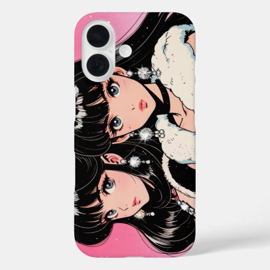 Anime diva iPhone / iPad case (Achterkant)