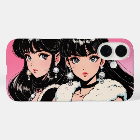 Anime diva iPhone / iPad case (Achterkant (horizontaal))