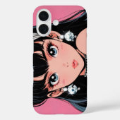 Anime diva iPhone / iPad case (Achterkant)