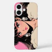Anime diva iPhone / iPad case (Achterkant)