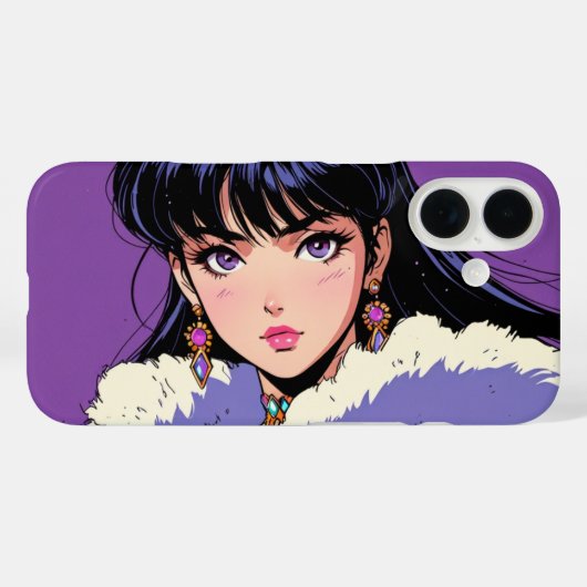 Anime diva iPhone / iPad case (Achterkant (horizontaal))
