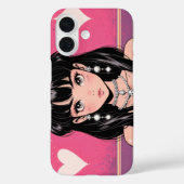 Anime diva iPhone / iPad case (Achterkant)