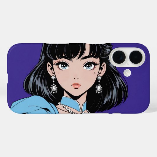 Anime diva iPhone / iPad case (Achterkant (horizontaal))