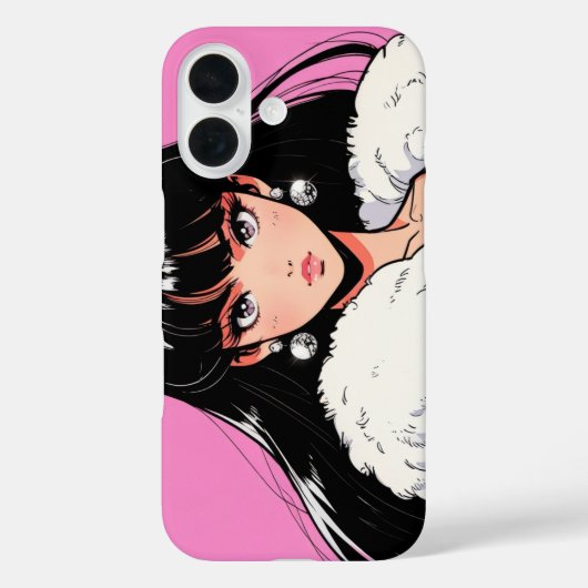 Anime diva iPhone / iPad case (Achterkant)