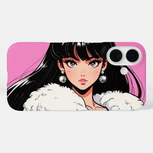 Anime diva iPhone / iPad case (Achterkant (horizontaal))