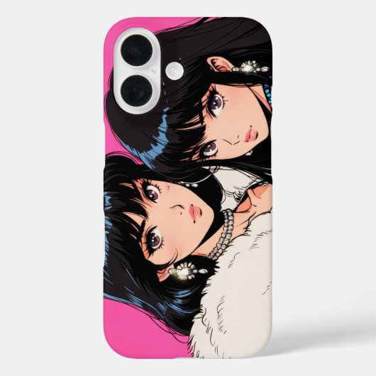 Anime diva iPhone / iPad case (Achterkant)