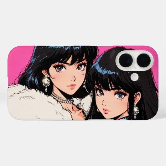 Anime diva iPhone / iPad case (Achterkant (horizontaal))