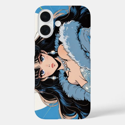 Anime diva iPhone / iPad case (Achterkant)