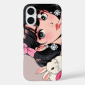 Anime diva iPhone / iPad case (Achterkant)