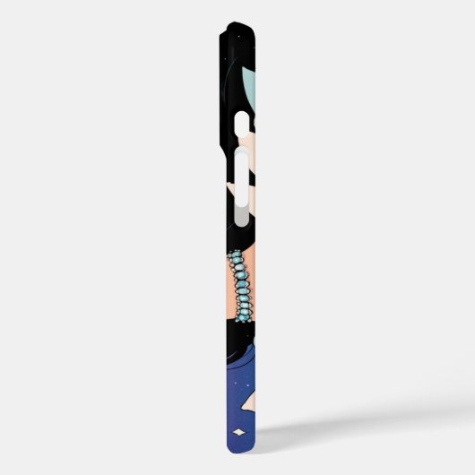 Anime diva iPhone / iPad case (Achterkant / Links)